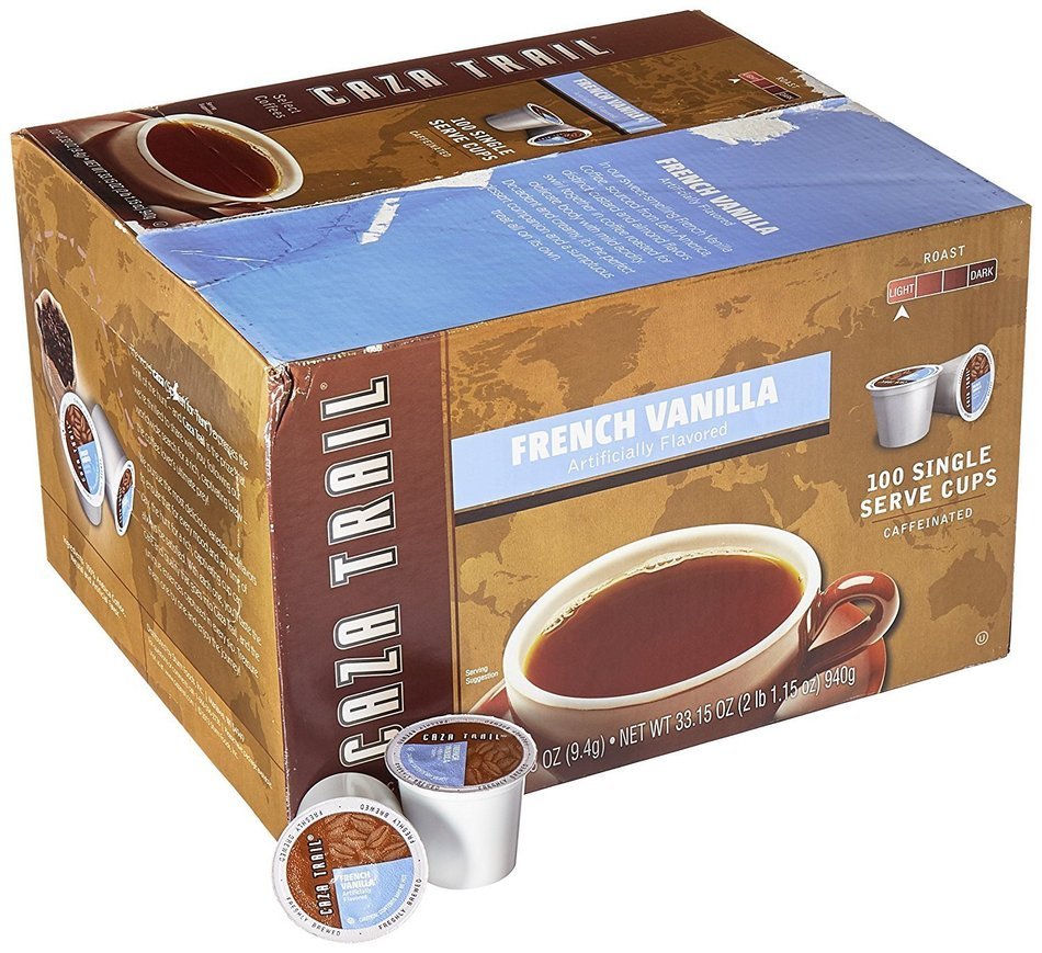 Caza Trail Coffee, Decaf Breakfast Blend, 24 Single Serve Cups N68