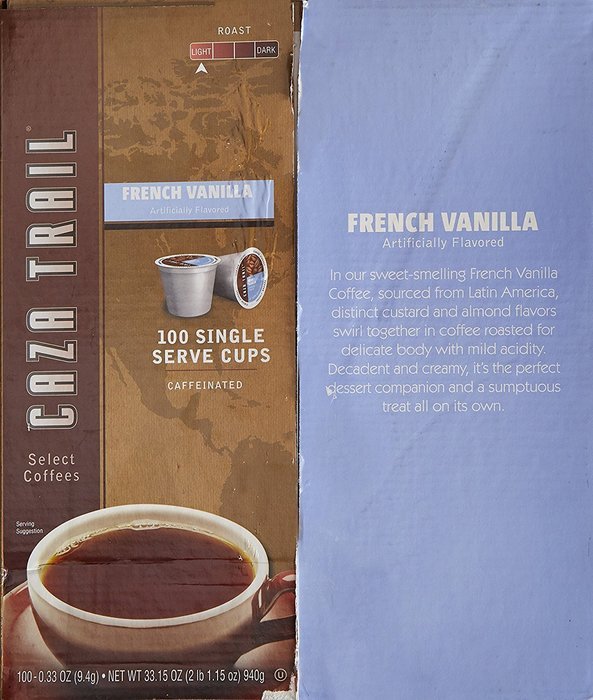 Caza Trail Coffee, Decaf Breakfast Blend, 24 Single Serve Cups N70