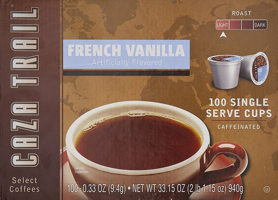 Caza Trail Coffee, Decaf Breakfast Blend, 24 Single Serve Cups N71