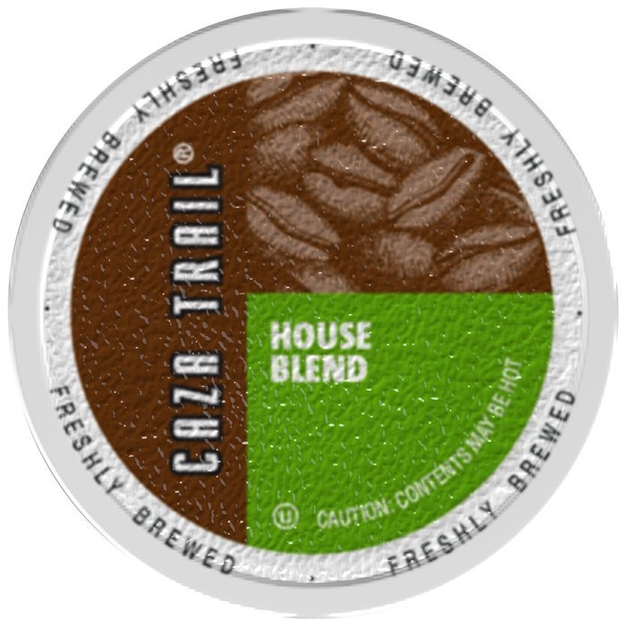 Caza Trail Coffee, Decaf Breakfast Blend, 24 Single Serve Cups N81