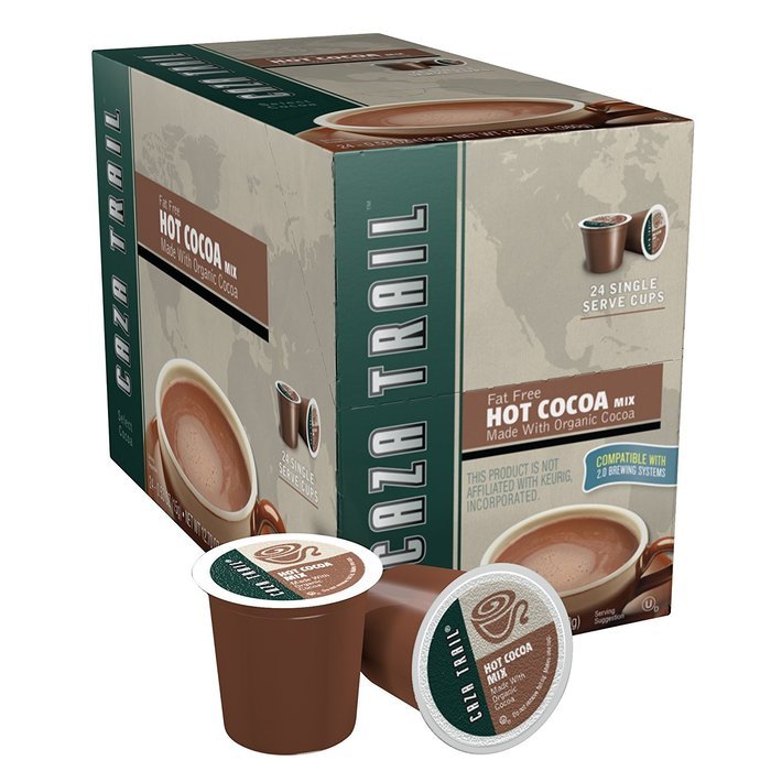 Caza Trail Coffee, Decaf Breakfast Blend, 24 Single Serve Cups N93