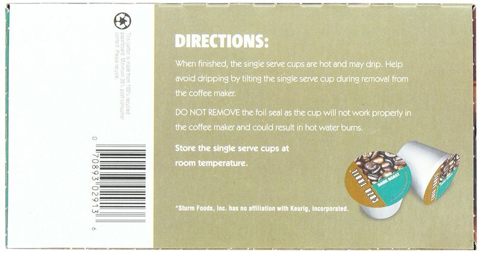 Caza Trail Coffee, Decaf Breakfast Blend, 24 Single Serve Cups N101