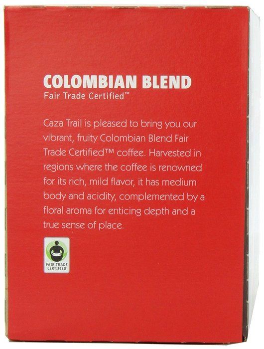 Caza Trail Coffee, Decaf Breakfast Blend, 24 Single Serve Cups N110
