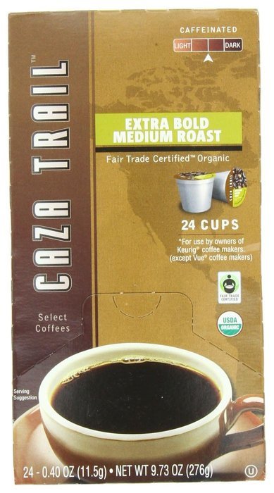 Caza Trail Coffee, Decaf Breakfast Blend, 24 Single Serve Cups N113
