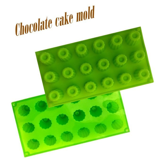 Fanhesheng 18 Silicone Candy Chocolate Pastry Making Molds Cake Baking Mold for Making Homemade Cake, Candy, Chocolate...