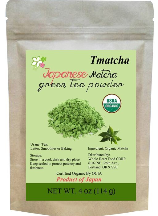 Tmatcha Organic Japanese Matcha Green Tea Powder USDA Organic Certification Culilary Grade Gluten Free and Vegan... N3