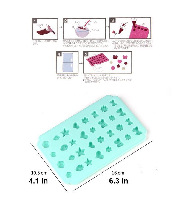 Arbor Home Heart Silicone Pink Donut Mold Reusable Ice Cake Bread Chocolate Jelly Candy Baking Mould N10