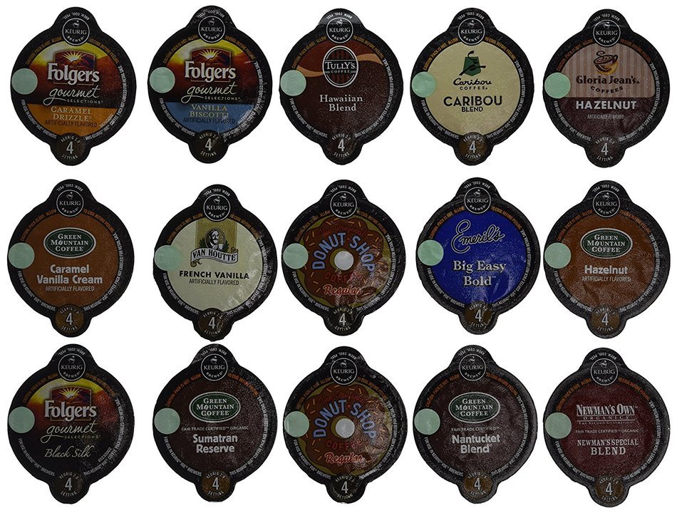 30 Count - VUE Cups ALL COFFEE Variety Sampler Pack *NO DECAF (14 Different Flavors!)