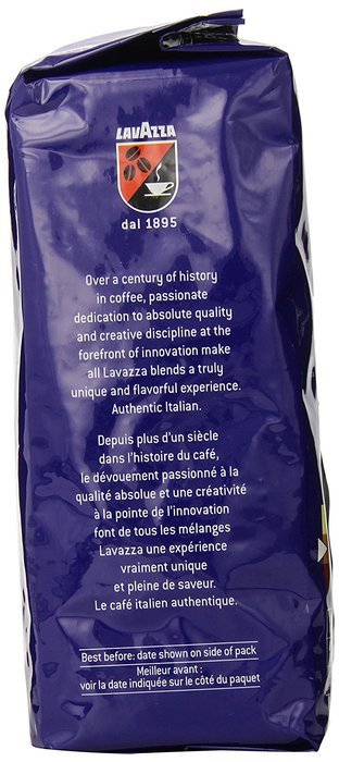 Lavazza Gran Aroma Bar Coffee Beans, 2.2-Pound N4