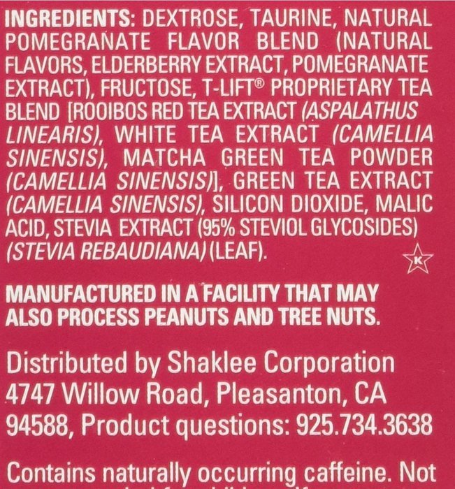 Shaklee&reg; 180&reg; Energizing Tea (Green Matcha - 28 Sticks) N4