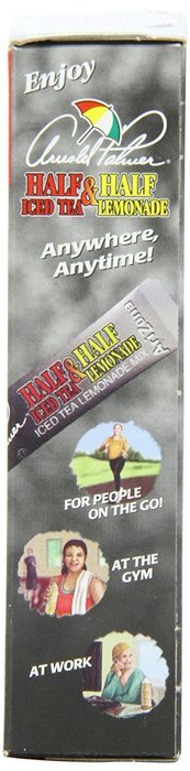 AriZona Arnold Palmer Half and Half (Iced Tea/Lemonade Stix), 10 Count, (Pack of 6) N2