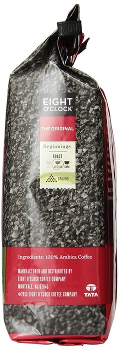 Eight O'Clock The Original Ground Coffee, 12-Ounce Bag (Pack of 6) N2
