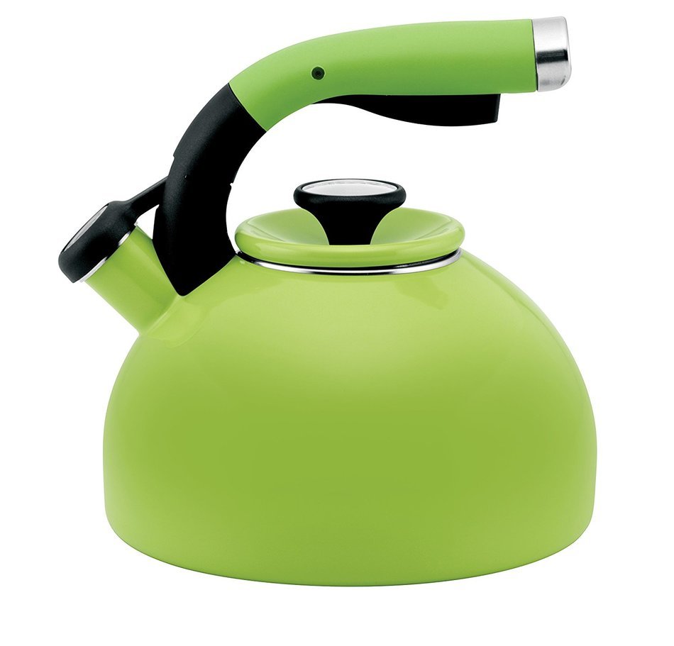 Circulon 2-Quart Morning Bird Teakettle, Mandarin Orange N2