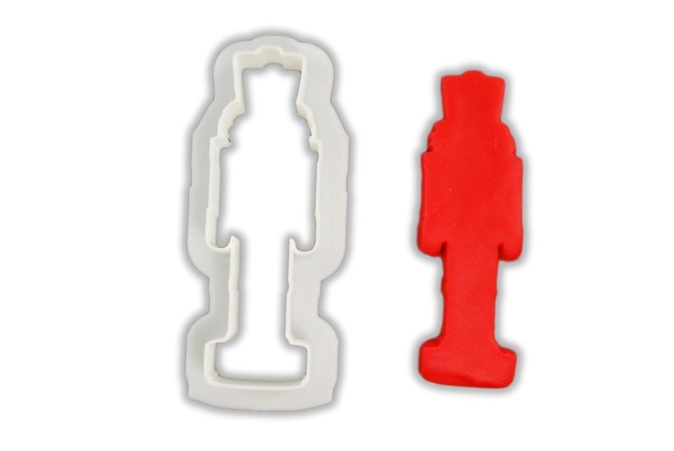 Nutcracker Soldier Cookie Cutter - LARGE - 4 Inches