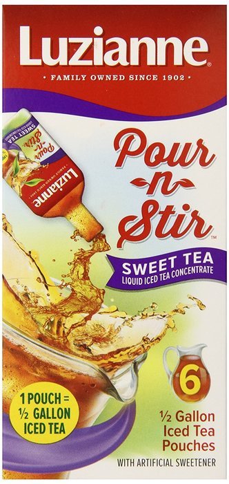 Luzianne Pour-n-Stir Sweet Tea, 6 Count (Pack of 6) N2