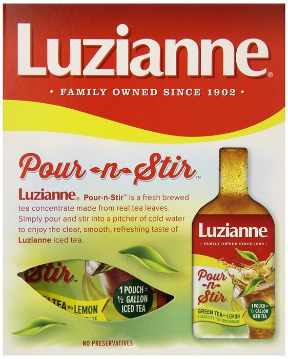 Luzianne Pour-n-Stir Sweet Tea, 6 Count (Pack of 6) N6