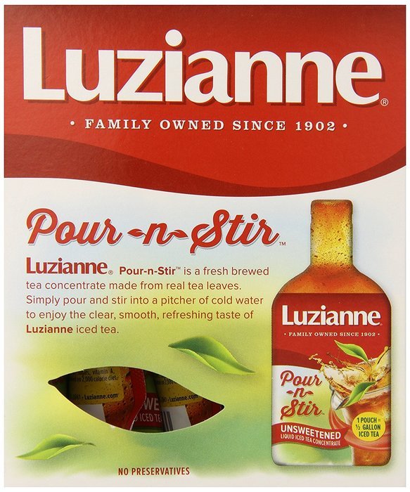 Luzianne Pour-n-Stir Sweet Tea, 6 Count (Pack of 6) N11