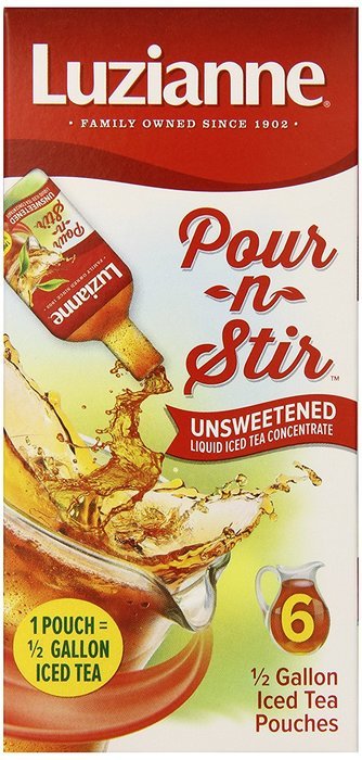 Luzianne Pour-n-Stir Sweet Tea, 6 Count (Pack of 6) N12