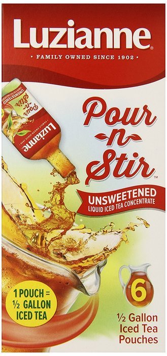 Luzianne Pour-n-Stir Sweet Tea, 6 Count (Pack of 6) N15