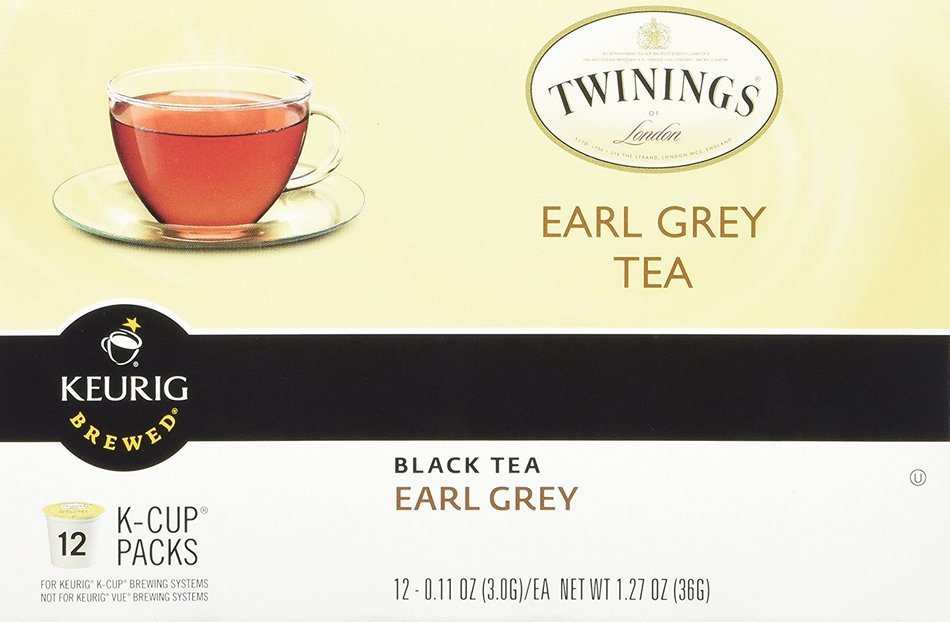 Twinings Earl Grey Tea Keurig K-Cups, 48 Count N2