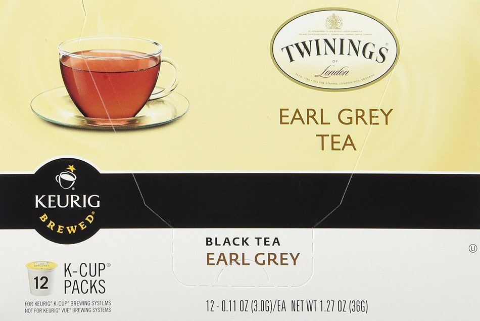 Twinings Earl Grey Tea Keurig K-Cups, 48 Count N4