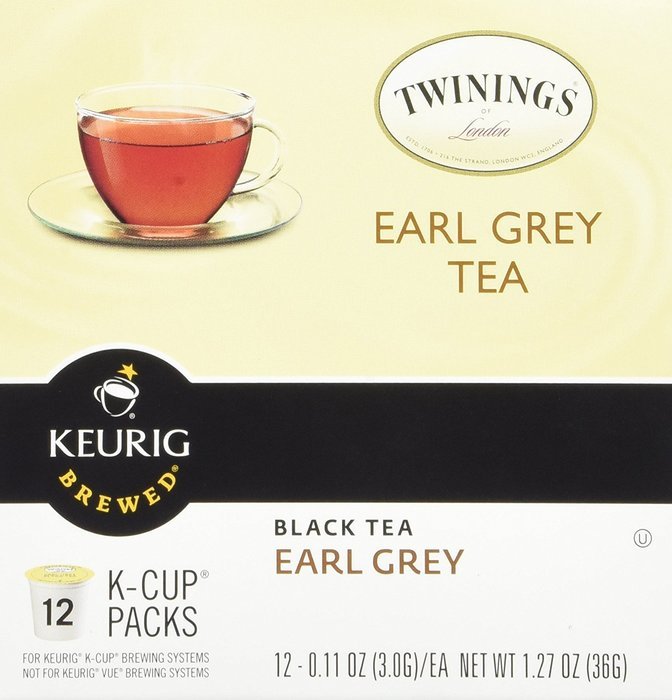 Twinings Earl Grey Tea Keurig K-Cups, 48 Count N5