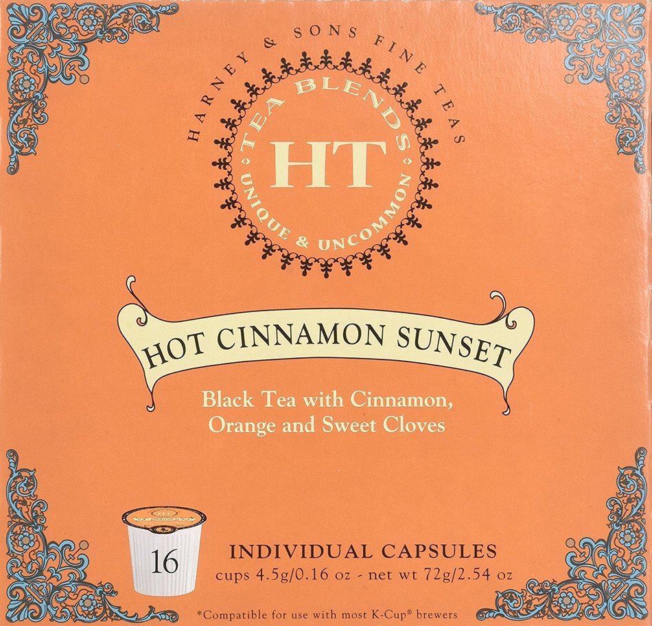 Harney & Sons Hot Cinnamon Sunset Tea (16 capsules) N3