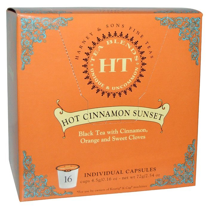 Harney & Sons Hot Cinnamon Sunset Tea (16 capsules) N9
