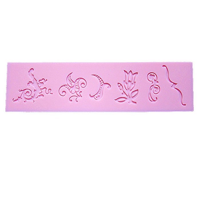 Longzand Molds HY1-167 DIY Cake Decorating Mold with Silicone Lace Mold Mat, Fondant Mold and Silicone Sugar Craft...