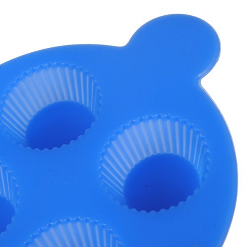 Silicone Chocolate Mold Round Muffin Cups Moon Cake Baking Mould N3