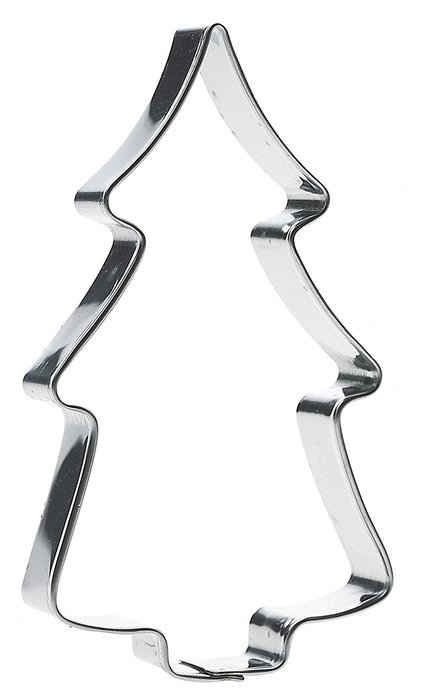 SVEICO 939408-1 Christmas tree Shaped Cookie Cutter, 11cm