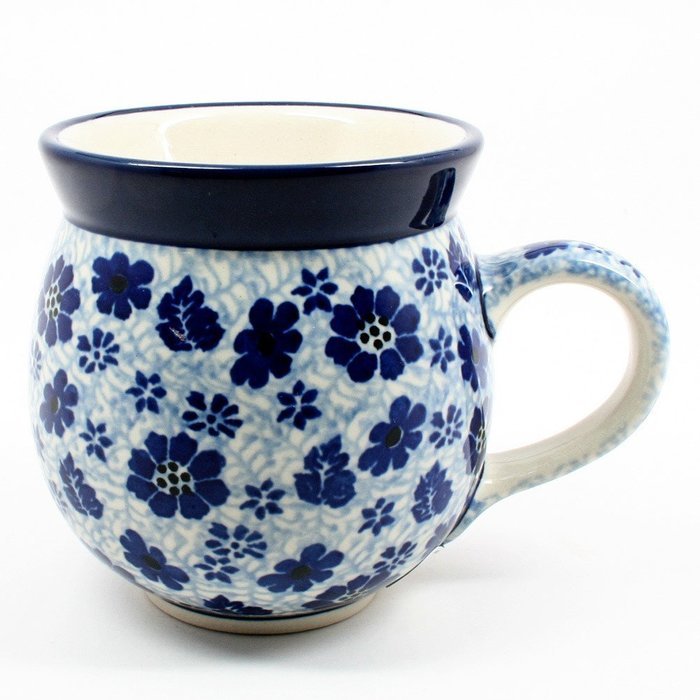 Polish Pottery Ladies Bubble Mug #1443