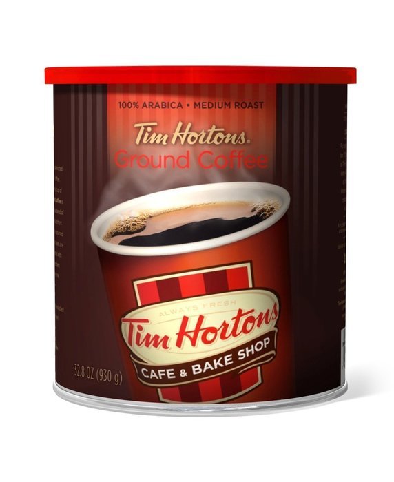 Tim Hortons Ground Coffee Can [pack of 1] 32.8 OZ