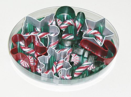 R & M International 7 Piece Mini Cookie Cutter Set, Great for Baking, Decorating and Crafts - Gift Boxed Classic...