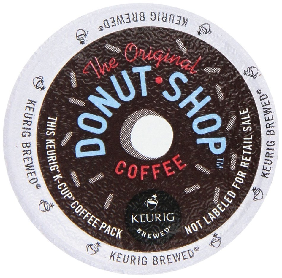 The Original Donut Shop Dark Coffee, Keurig K-Cups, 72 Count N8
