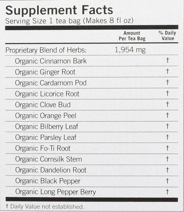 Yogi Organic Peach Detox Tea, 16 ct N6