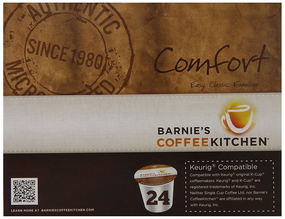 Barnie's CoffeeKitchen Santa's White Christmas Single-Cup Coffee, 24 Count N2