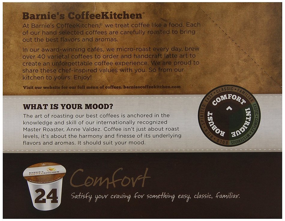 Barnie's CoffeeKitchen Santa's White Christmas Single-Cup Coffee, 24 Count N3