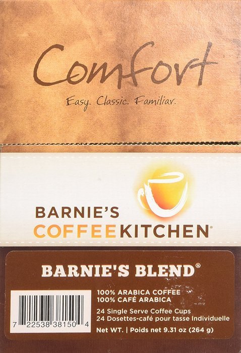 Barnie's CoffeeKitchen Santa's White Christmas Single-Cup Coffee, 24 Count N21