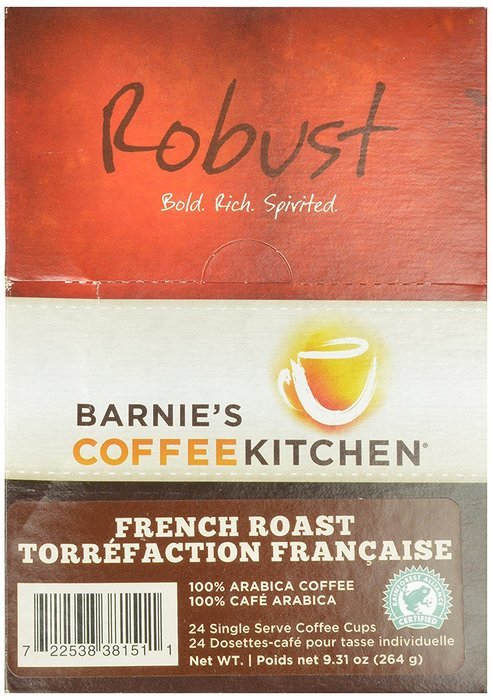 Barnie's CoffeeKitchen Santa's White Christmas Single-Cup Coffee, 24 Count N29