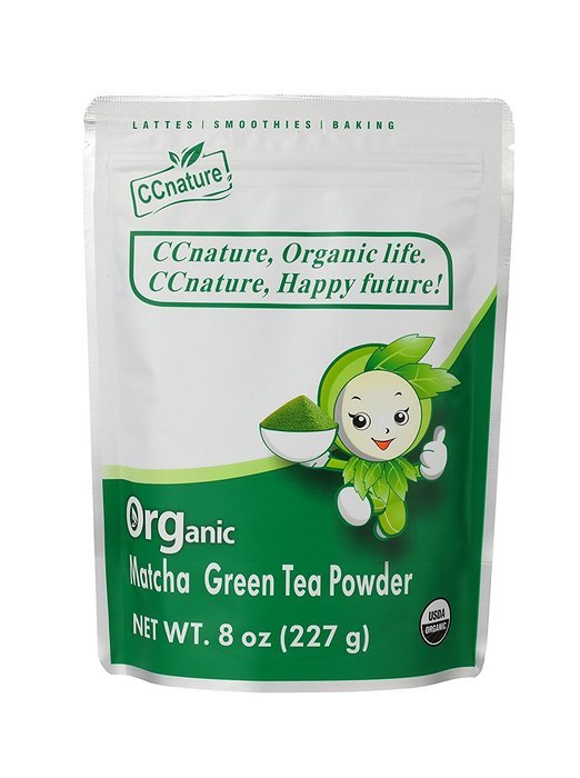 CCnature Organic Matcha Green Tea Powder 8oz (new)