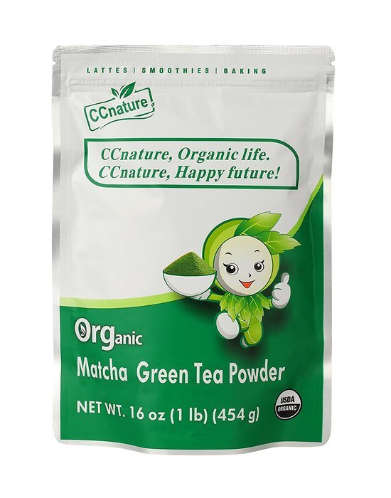 CCnature Organic Matcha Green Tea Powder 8oz (new) N11