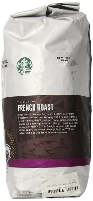 Starbucks French Roast Whole Bean Coffee, 40 Ounce N2