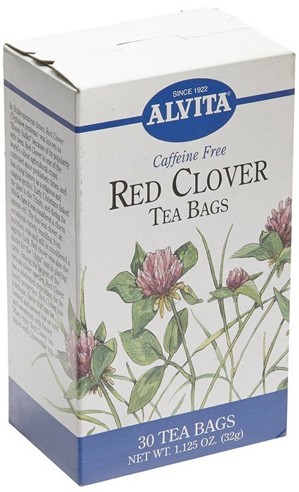 Alvita Organic Herbal Tea Red Clover -- 24 Tea Bags N38