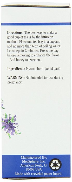 Alvita Organic Herbal Tea Red Clover -- 24 Tea Bags N51