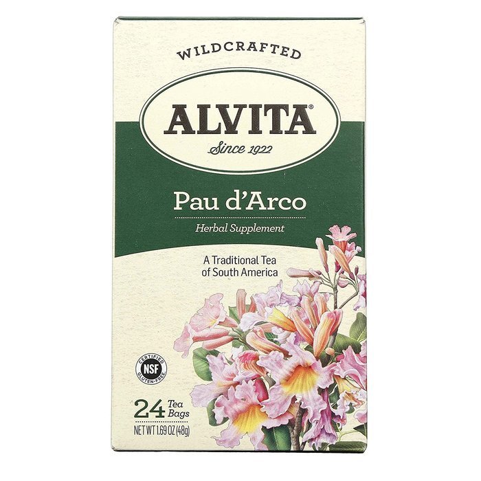 Alvita Organic Herbal Tea Red Clover -- 24 Tea Bags N81