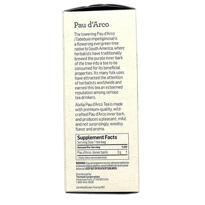 Alvita Organic Herbal Tea Red Clover -- 24 Tea Bags N84