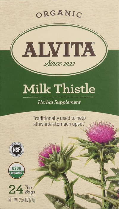 Alvita Organic Herbal Tea Red Clover -- 24 Tea Bags N104