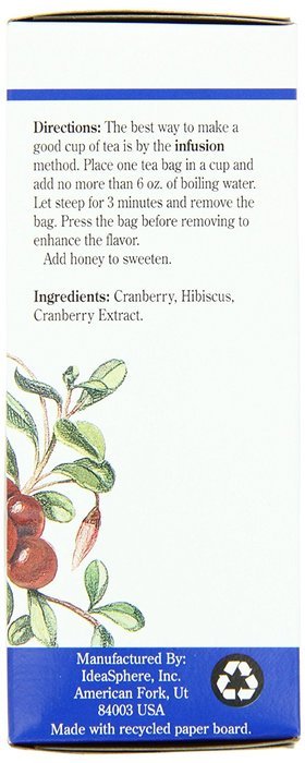 Alvita Organic Herbal Tea Red Clover -- 24 Tea Bags N131