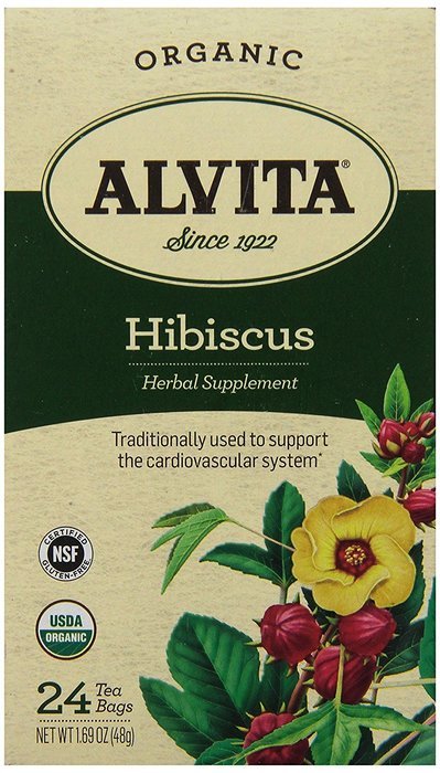 Alvita Organic Herbal Tea Red Clover -- 24 Tea Bags N133